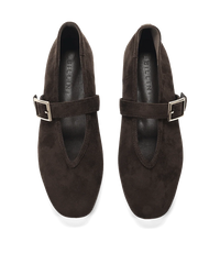 Wednesday Dark Cacao Suede