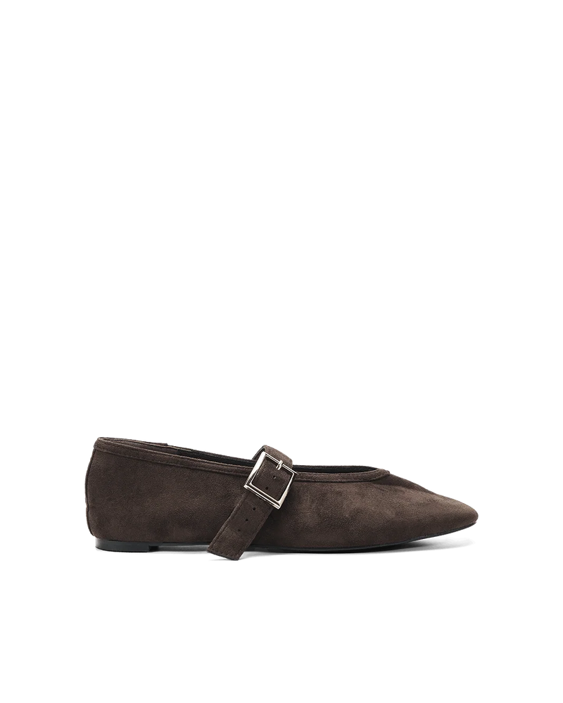 Wednesday Dark Cacao Suede