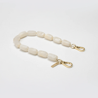 Abbey Beads Wristlet - Off White