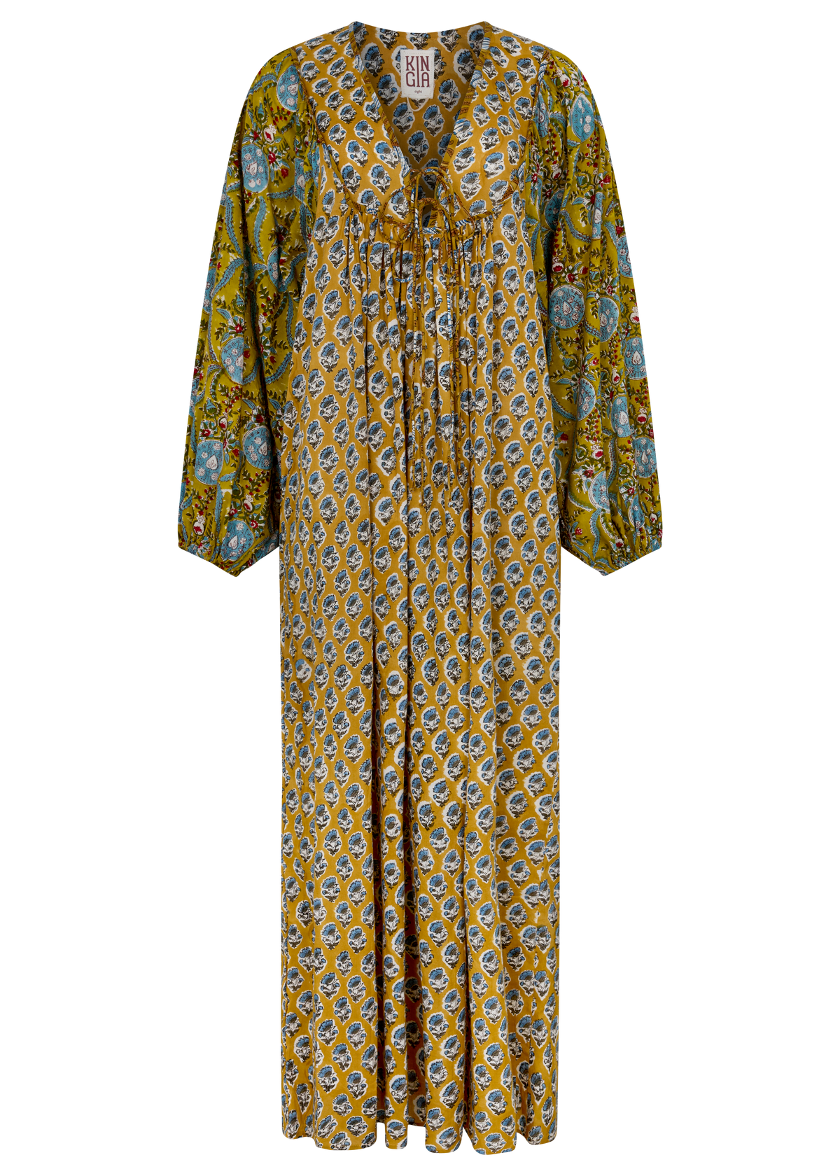 ZOYA BLOCK PRINT MARRAKECH DRESS