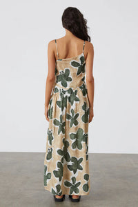 Linen Dress - Eucalyptus Flower