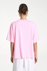 BAND TEE - PINK PANDA