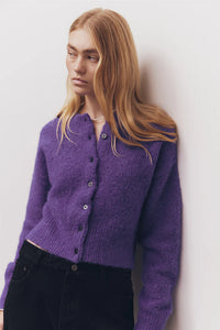 Marlo Cardigan - Purple
