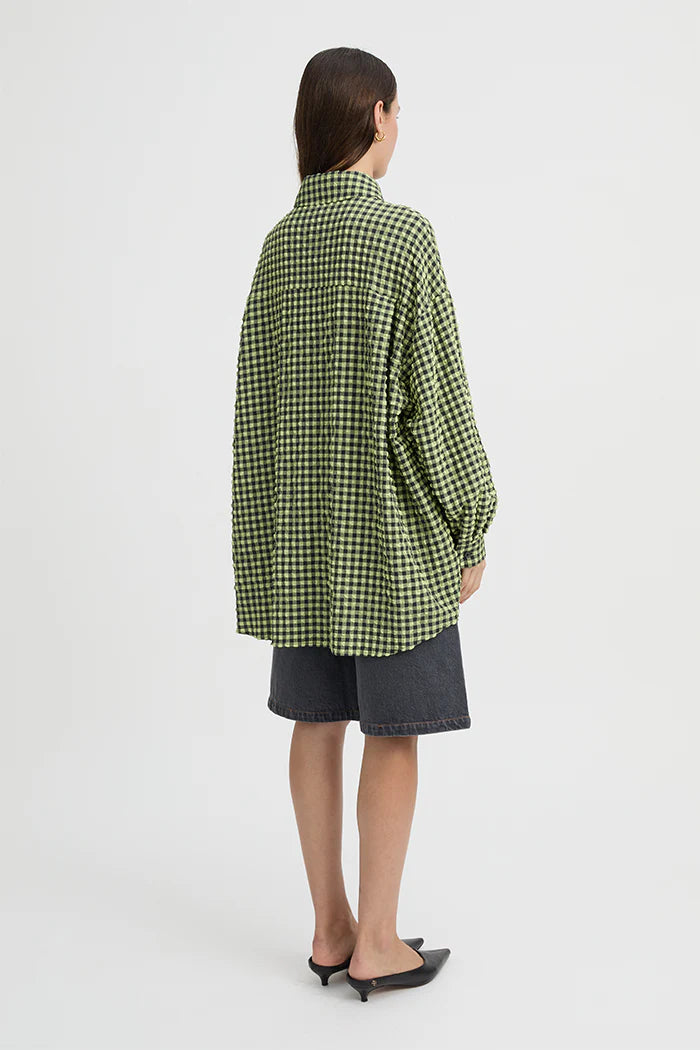 KNOX SHIRT - CHARTREUSE