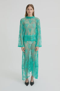 Ferra Skirt - Turquoise