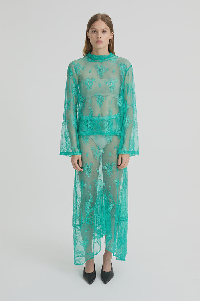 Ferra Skirt - Turquoise