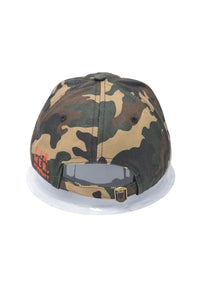 Distressed Camo Cap - Darling