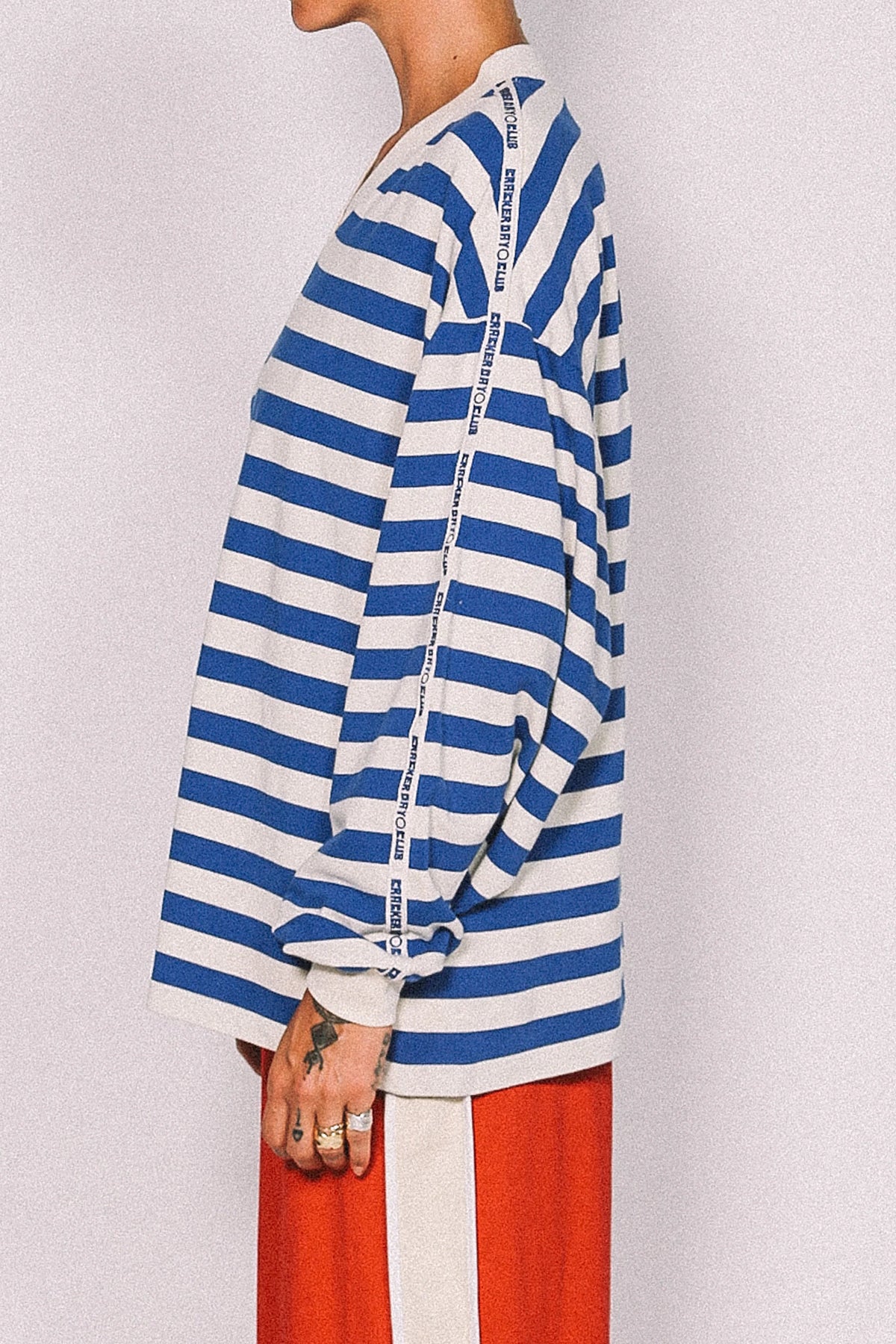 Nautical Long Sleeve Tee - Blue