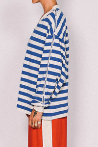 Nautical Long Sleeve Tee - Blue