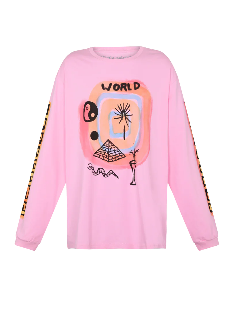 Cosmic World LS Tee | Patchs Studio