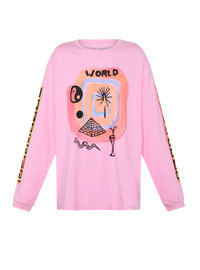 Cosmic World LS Tee | Patchs Studio