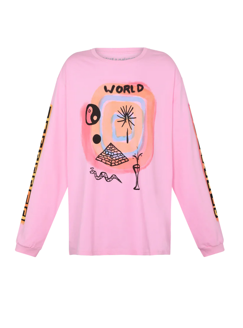 Cosmic World LS Tee | Patchs Studio