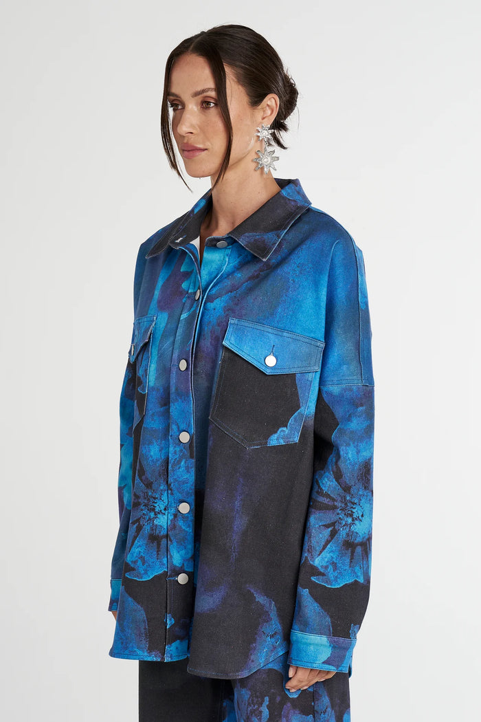DENIM JACKET - DARK LUMEN