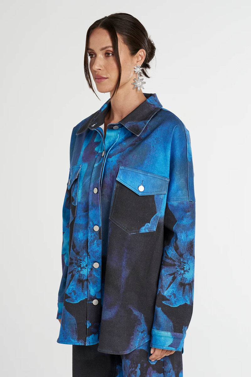 DENIM JACKET - DARK LUMEN