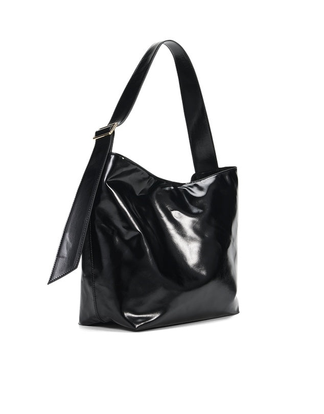 Sisa Shoulder Bag Black Shine
