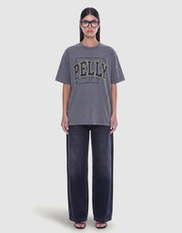 SOPHIA RELAXED TEE - WASHED GREY