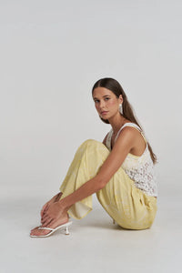 Elastic Waist Band Magnolia