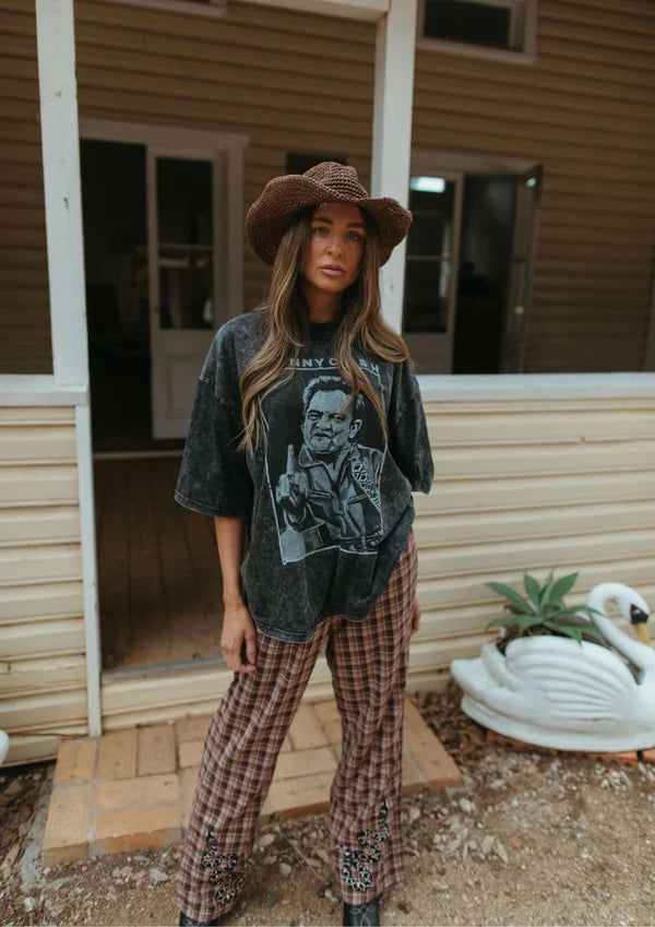 Man in Black Box Tee