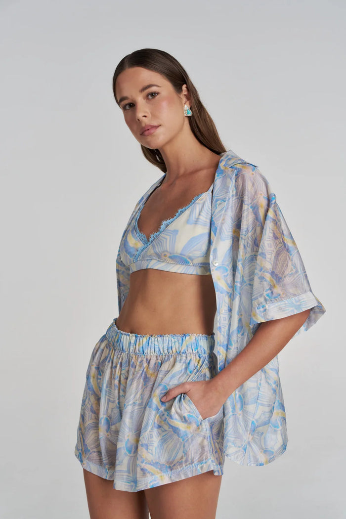 Boho SS Shirt Orchid Prism