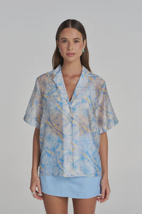 Boho SS Shirt Orchid Prism