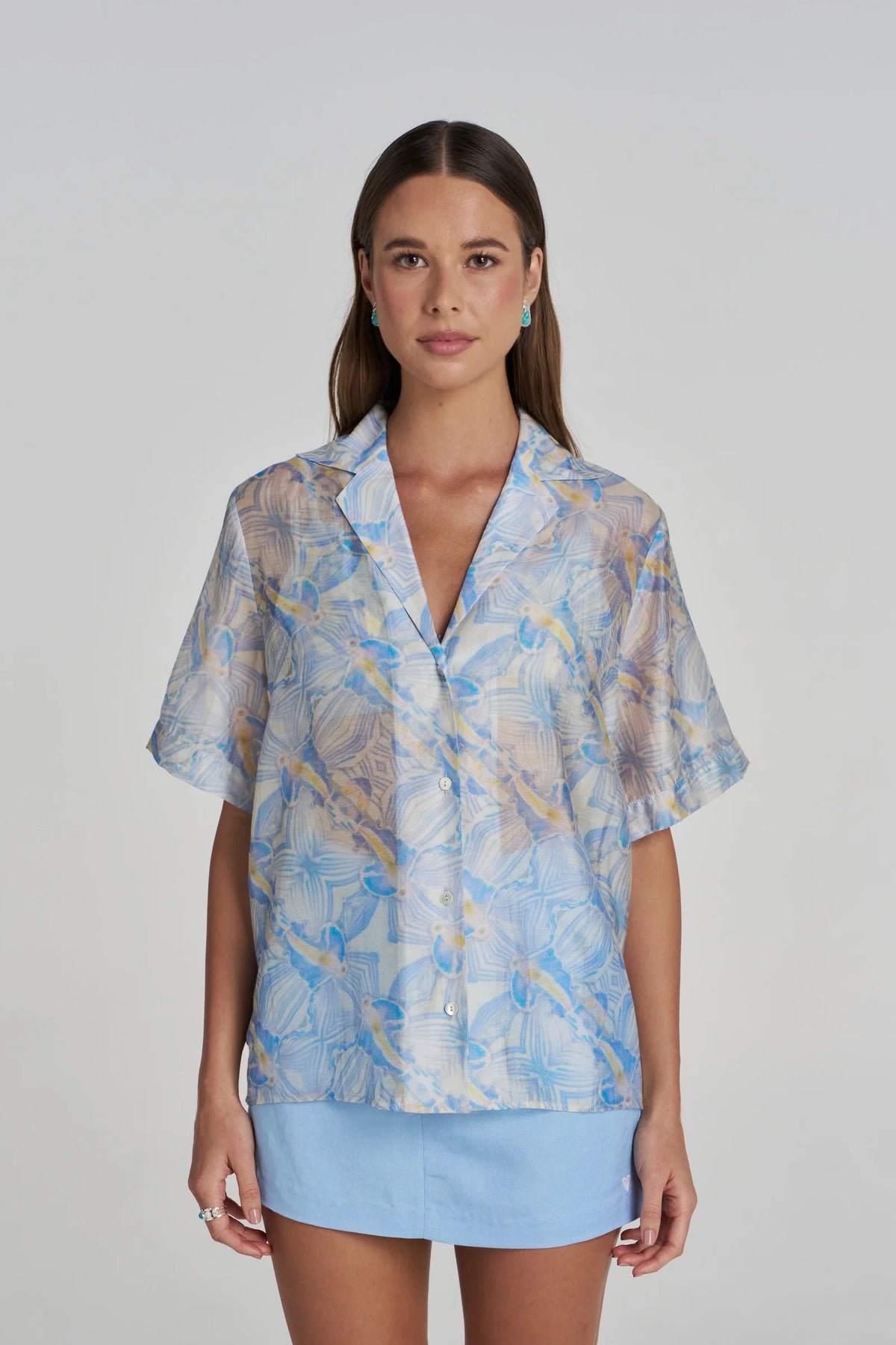 Boho SS Shirt Orchid Prism