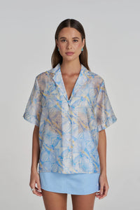 Boho SS Shirt Orchid Prism