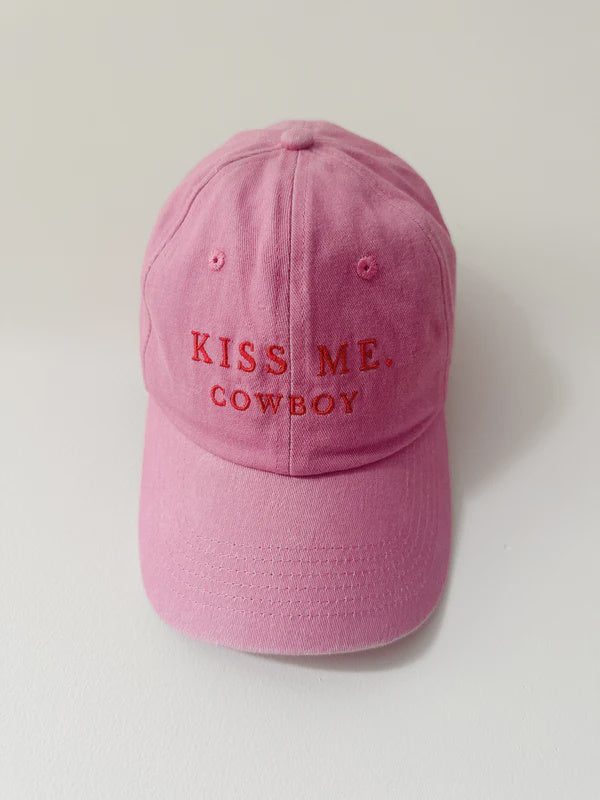 Kiss Me Cowboy Cap