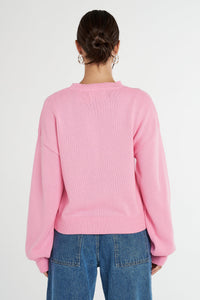 SUMMI SWEATER - PINK PANDA