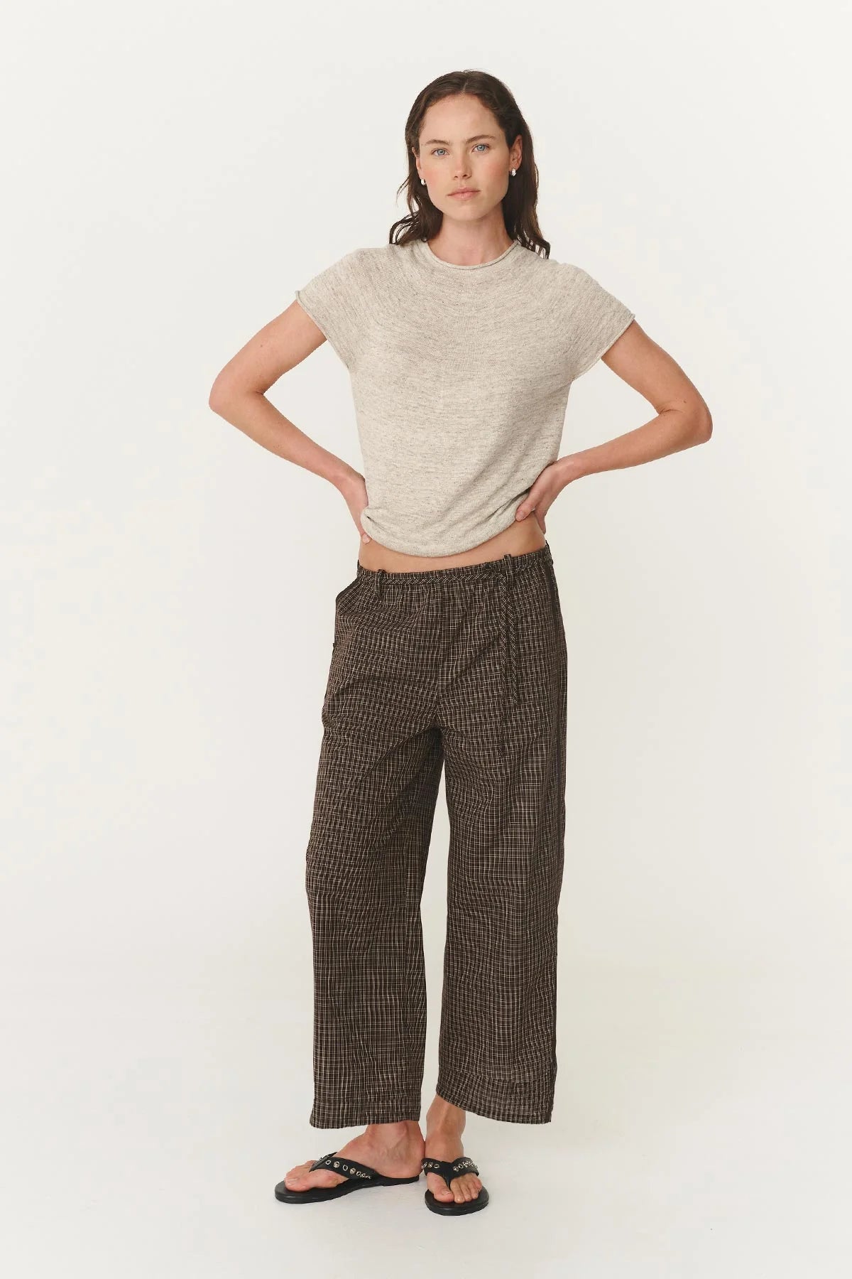 Gabe Lounge Pants - Cacoa Check