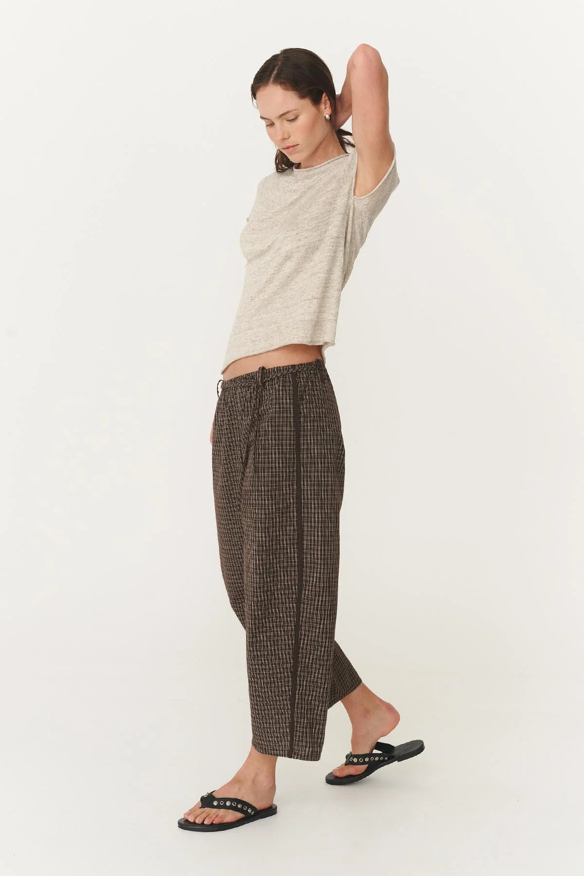 Gabe Lounge Pants - Cacoa Check