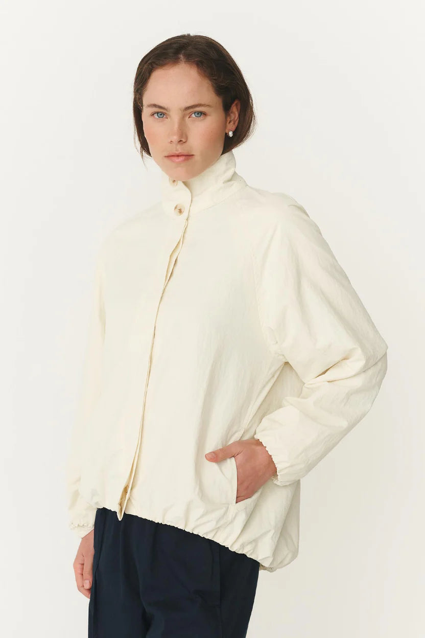 Soren Funnel Neck Bomber Jacket