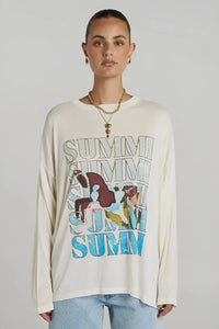 OS LS TEE - WONDERLAND