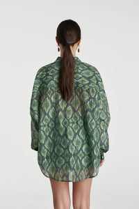 SHEER LS SHIRT - VIPER