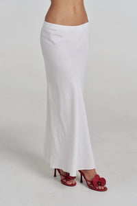 Slip Skirt White